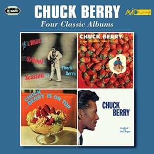 4 Classic Albums (After School Session / One Dozen Berrys / Chuck Berry Is On Top / Rockin At) - BERRY,CHUCK (CDs)