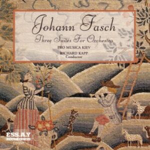 Three Suites for Orchestra - Fasch, J F (CDs)