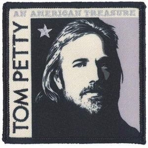 C&D Visionary Tom Petty American Treasure Patch, preto, branco (CDs)
