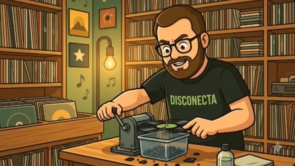 vinil reciclado