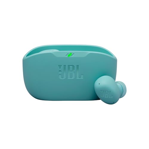 JBL, Fone de Ouvido Sem Fio, Bluetooth, Wave Buds 2, Intra Auricular, Sem Fio, Resistente À Água e Poeira - Azul (Equipamentos)