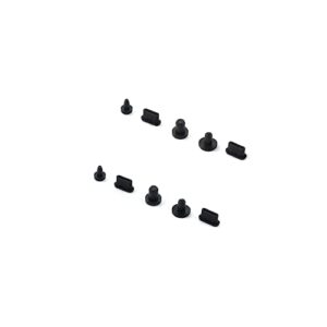 BestforYou 2 conjuntos de plugues antipoeira para leitor de música FiiO M17 4,4 mm, 3,5 mm, 2,5 mm, conector tipo C (pacote com 2) (Equipamentos)