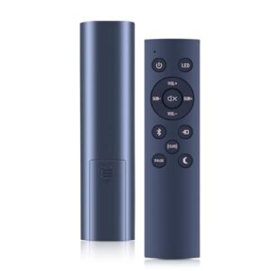 Substituição de controle remoto 1067744 para Klipsch 400 2.1 Soundbar R-4B II RSB-11 BAR 40 RSB-14 R4B II R-4B II R-4B II NA, para controle remoto Klipsch Cinema 400 2.1 Sound Bar (Equipamentos)