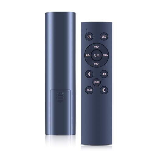 Substituição de controle remoto 1067744 para Klipsch 400 2.1 Soundbar R-4B II RSB-11 BAR 40 RSB-14 R4B II R-4B II R-4B II NA, para controle remoto Klipsch Cinema 400 2.1 Sound Bar (Equipamentos)
