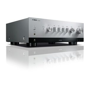 Receptor de rede Yamaha R-N800A com Phono e DAC integrado, prata (Equipamentos)