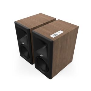 Klipsch Alto-falantes elétricos Dolby Atmos Sevens II de 16,5 cm, nogueira (par) (Equipamentos)