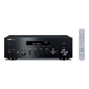 Receptor de rede R-N600A com transmissão, fono e DAC integrado, preto (Equipamentos)