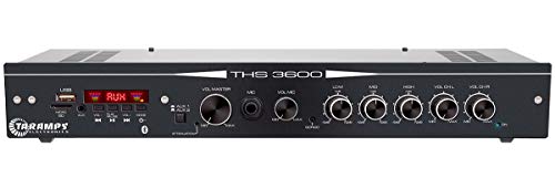 Amplificador Receiver Taramps THS 3600 Classe D Multi Canal 120 Watts RMS Módulo Amplificador Residencial Comercial (Equipamentos)