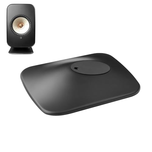Yoidesu Suporte De Mesa Para Alto-Falante Alta Fidelidade Kef Lsx Ii, Metal Resistente, Antiderrapante E Com Redução Vibração (3Rpocbn9S1-11) (Equipamentos)