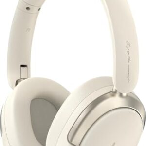 Fone de Ouvido Headphone com cancelamento de ruído e Hi-Res Atom Max EDIFIER - Marfim (Equipamentos)