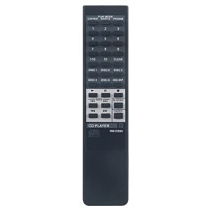 Controle remoto substituído RM-D335 adequado para Sony CD Player CDP-C235 CDP-C245 CDP-C741 CDP-CA7ES CDP-C425 CDP-C225 CDP-C325 CDP-C365 CDP-C495 DPC345 CDP-C265 CDP-C265 CDP-C365 335 CDs P-C445 (Equipamentos)