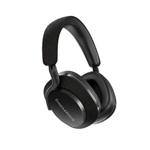Bowers & Wilkins Fones de ouvido Over-Ear Px7 S2 – Cancelamento de ruído avançado, tecidos técnicos, vida útil da bateria de 30 horas, carregamento rápido de 15 minutos, preto (Equipamentos)