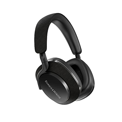 Bowers & Wilkins Fones de ouvido Over-Ear Px7 S2 – Cancelamento de ruído avançado, tecidos técnicos, vida útil da bateria de 30 horas, carregamento rápido de 15 minutos, preto (Equipamentos)
