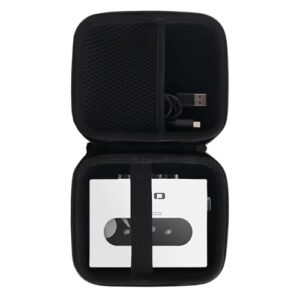 WERJIA Estojo rígido compatível com leitor de cassete FiiO CP13 (apenas capa) (preto) (Equipamentos)