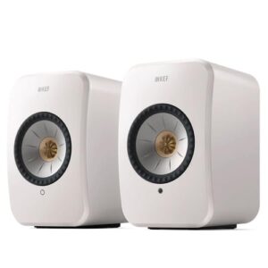 KEF Sistema de alto-falante HiFi sem fio LSX II (branco mineral) (Equipamentos)