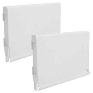 Calvana 2-Pcak Exact Replacement 516252 White Weir Gate Assembly - Bermuda Gunite Skimmer e Bermuda Skimmers - Conjunto de portão de Weir de Vinil - 20 cm x 14 cm Portão Weir (Discos de Vinil)