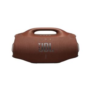 JBL, Caixa de Som, Boombox 4, Bluetooth, Som JBL Pro, AI Sound Boost, Graves Personalizáveis, Bateria de até 34h, IP68, Áudio Lossless – Marrom (Equipamentos)