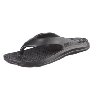 totes Sandália masculina Everywear Ara, Preto, 42 (Discos de Vinil)