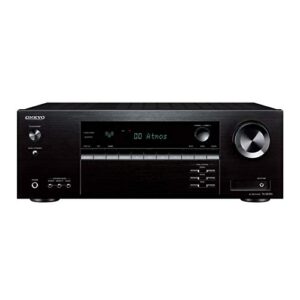 Receiver Onkyo TX-SR393 Dolby Atmos e DTS: X HDR 5.2Ch (120v) (Equipamentos)
