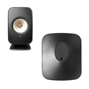 YUYUEMI Suporte de Mesa para Caixas de Som Kef Lsxii (1 Unidade), Em Metal, para Estúdio. (Equipamentos)