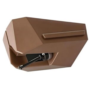 Agulha de substituição para caneta da série VM95 compatível com AT-VM95SH, agulha para toca-discos de vinil de ponta redonda, Hi-Fi de baixa ressonância resistente ao desgaste, fácil instalação (Equipamentos)