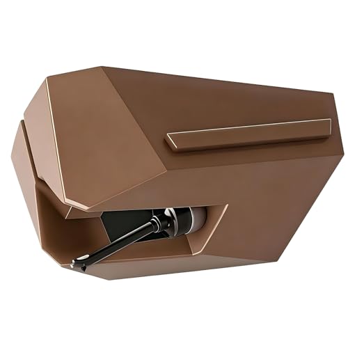 Agulha de substituição para caneta da série VM95 compatível com AT-VM95SH, agulha para toca-discos de vinil de ponta redonda, Hi-Fi de baixa ressonância resistente ao desgaste, fácil instalação (Equipamentos)