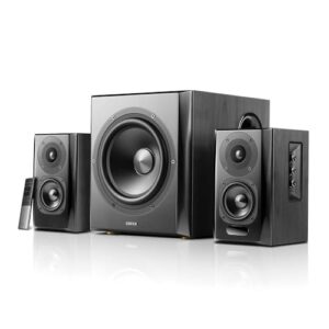 Caixa de Som com Subwoofer 150W RMS - EDIFIER S351DB Preta (Equipamentos)