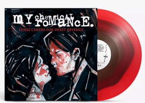 My Chemical Romance Three Cheers for Sweet Revenge Ruby Ghost Swirl 2025 Remaster Vinyl LP - My Chemical Romance (Discos de Vinil)