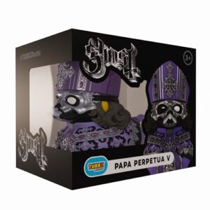 TUBBZ Boxed Edition: Ghost – Boneco de vinil de pato de borracha do Papa Perpetua V – Colecionável oficial para fãs de Ghost the band (Discos de Vinil)