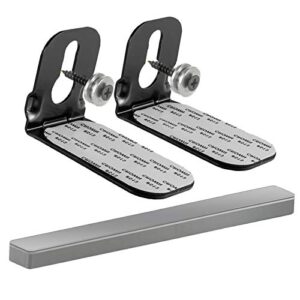Yaotieci Suporte de Parede Universal Soundbar para Samsung, Polk Audio, Vizio, JBL, Bose, LG, Sony, Klipsch, ONN, Yamaha, TCL - Montagem na Parede (Equipamentos)