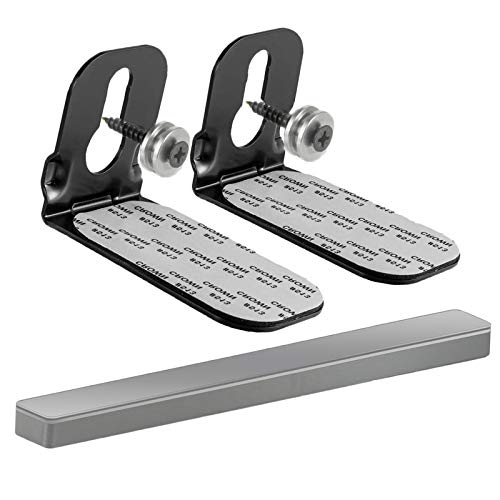 Yaotieci Suporte de Parede Universal Soundbar para Samsung, Polk Audio, Vizio, JBL, Bose, LG, Sony, Klipsch, ONN, Yamaha, TCL - Montagem na Parede (Equipamentos)