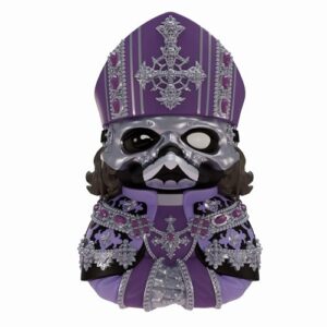 TUBBZ Edição de colecionador: Ghost – Boneco de vinil de pato de borracha do Papa Perpetua V – Colecionável oficial para fãs de Ghost the band (Discos de Vinil)