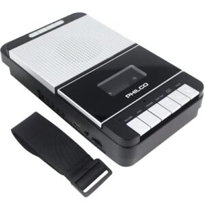 PHILCO Gravador de cassetes digital – Leitor de fita portátil, gravador e conversor de cassetes para MP3 (Equipamentos)