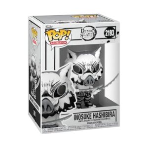 Funko Animação Pop! - Demon Slayer - Inosuke Hashibira - (Sumi-Ink) - Boneco colecionável de vinil - Ideia de presente - Mercadoria oficial - Brinquedos para crianças e adultos - Fãs de anime (Discos de Vinil)