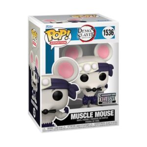 POP Boneco de vinil Demon Slayer Muscle Mouse – Exclusivo Entertainment Earth (Discos de Vinil)