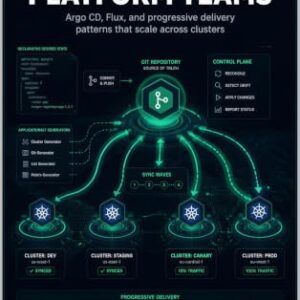 GitOps for Platform Teams: Argo CD, Flux, and progressive delivery patterns that scale across clusters (English Edition) - Roth, Jordan (CDs)