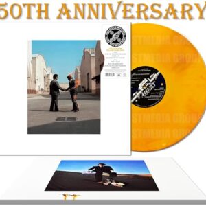 Pink Floyd - Wish You Were Here (50th Anniversary) LIMITED Yellow Flame Colored Vinyl [LP] [LР] - Pink Floyd (Discos de Vinil)