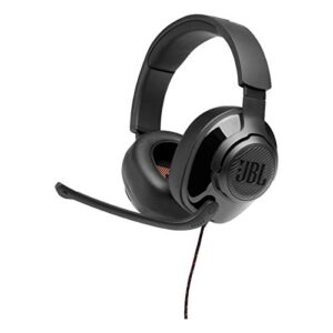 JBL Quantum 300 – Fones de ouvido para jogos circum-auriculares com software JBL Quantum Engine – Preto (Equipamentos)