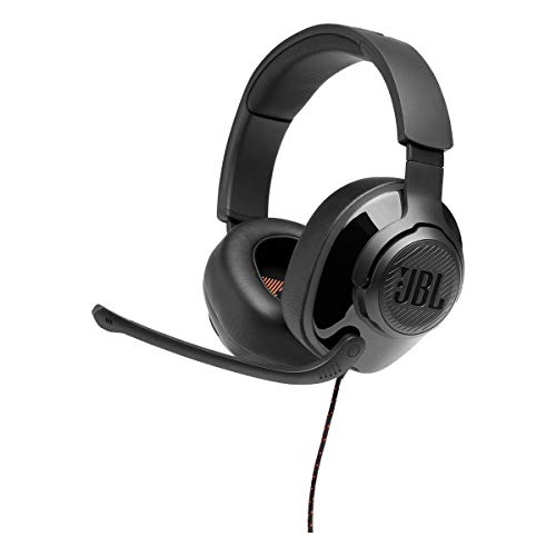 JBL Quantum 300 – Fones de ouvido para jogos circum-auriculares com software JBL Quantum Engine – Preto (Equipamentos)
