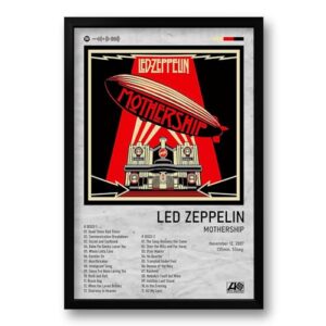 Generico - Quadro lbum Spotify Mothership - Led Zeppelin - 40x60cm (Discos de Vinil)