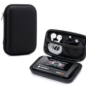 Youniker Estojo de transporte compatível com SnowSky/FiiO Echo MINI MP3 Player capa à prova de choque, leve, durável, capa protetora rígida de EVA compatível com leitor de música FiiO Echo MINI HiFi (Equipamentos)