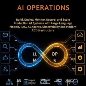 LLMOps and AI Operations: Build, Deploy, Monitor, Secure, and Scale Production AI Systems with Large Language Models, RAG, AI Agents, Observability and Modern AI Infrastructure (English Edition) - Welton, Irving (CDs)
