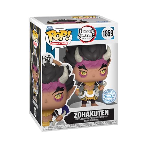 Funko Pop! Demon Slayer 1859 Zohakuten - Edição Especial Multicolorida - Vinil - Figurina (Discos de Vinil)