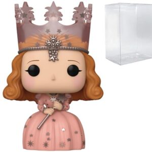 POP Filmes: O Mágico de Oz 85º aniversário - Boneco de vinil Funko Glinda A Bruxa Boa (incluído com caixa protetora compatível), multicolorido, 9,5 cm (Discos de Vinil)