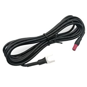 AOTWD Fio de aterramento plug-in para toca-discos Technics preto 59" SL-BD10, BD20, BD22, BD35 (Equipamentos)