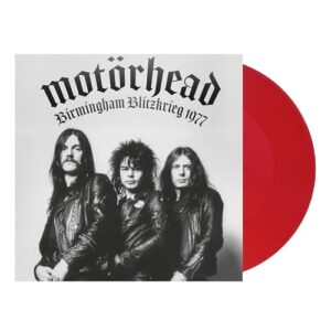 MOTORHEAD - BIRMINGHAM BLITZKRIEG 1977 (RED W/ BLACK SPLATTER VINYL/2LP) - MOTORHEAD (Discos de Vinil)