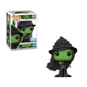 Funko Wicked: for Good (2025) - Elphaba Diamond Glitter 1925 Exclusive Pop Vinyl Figure Bundled with Pop Protector (Discos de Vinil)