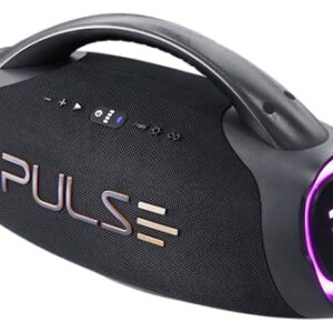 Caixa de Som Bluetooth Pulse X Boombox 220W RMS, Resistente a Água e com Iluminação LED – SP626 (Equipamentos)