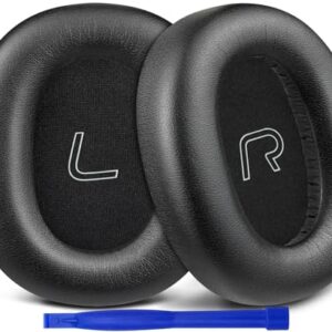 SOULWIT Almofadas de Substituição Profissionais para Fones de Ouvido Edifier W860Nb Pro E Wh950Nb com Cancelamento de Ruído (Não Compatíveis com O Modelo W860Nb). Almofadas Revestidas Em Couro (Equipamentos)
