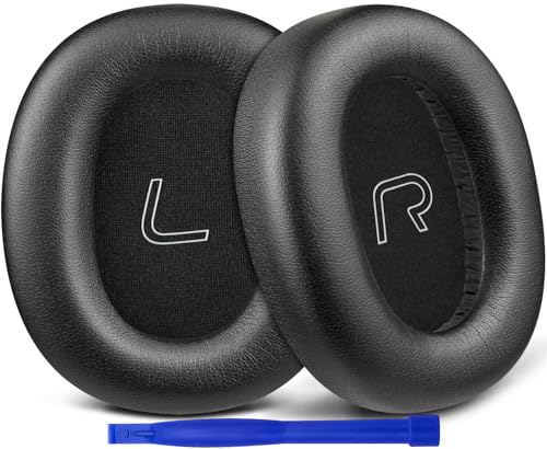 SOULWIT Almofadas de Substituição Profissionais para Fones de Ouvido Edifier W860Nb Pro E Wh950Nb com Cancelamento de Ruído (Não Compatíveis com O Modelo W860Nb). Almofadas Revestidas Em Couro (Equipamentos)